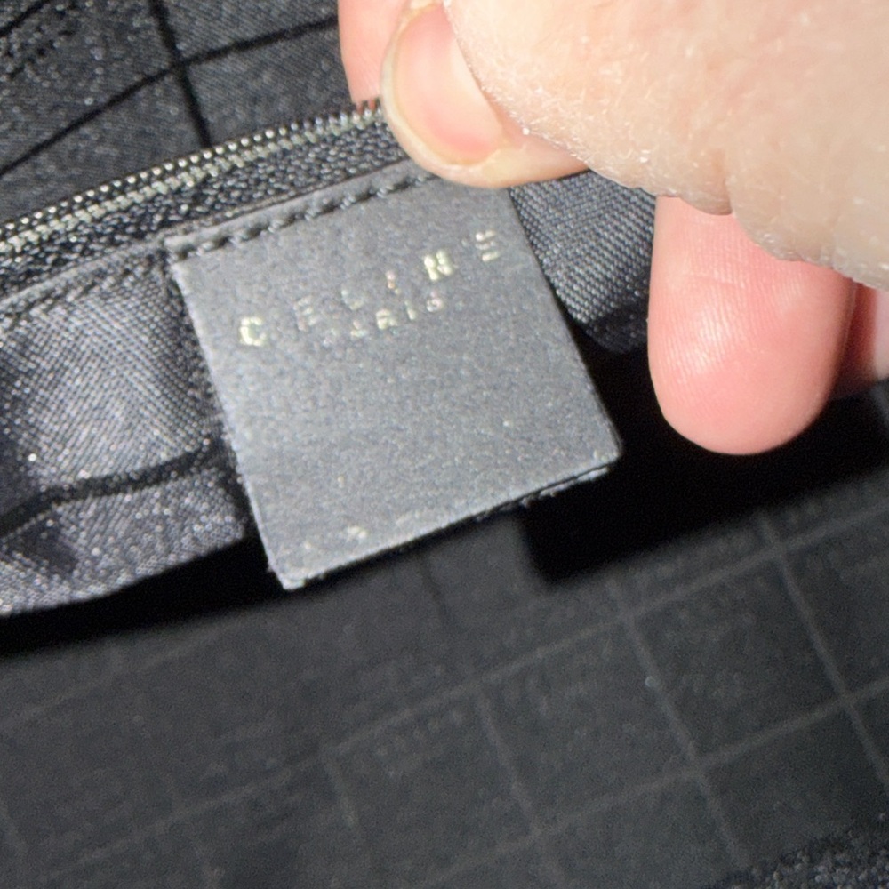 Celine Black Leather Tote with Gold Hardware - Picture 3 of 7